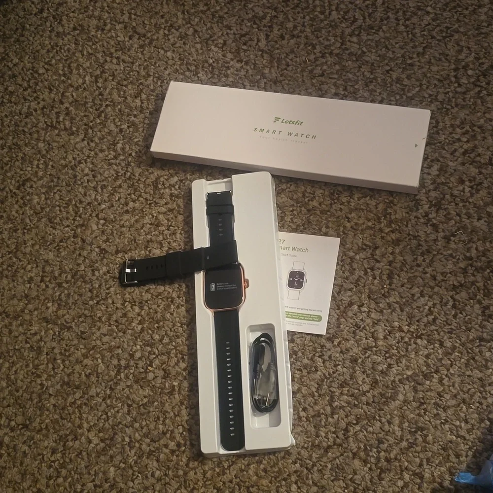 Let's fit E 27 smart watch for android or apple